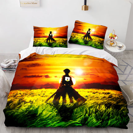 Attack on Titan Cosplay Bedding Sets Quilt Covers