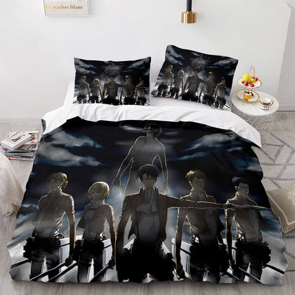 Attack on Titan Cosplay Bedding Sets Quilt Covers
