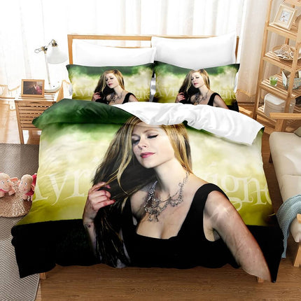 Avril Lavigne Cosplay Bedding Sets Quilt Covers