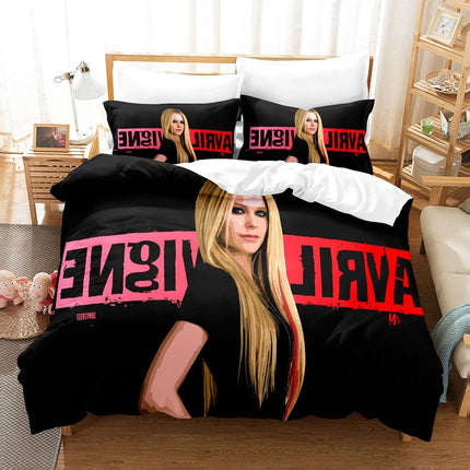 Avril Lavigne Cosplay Bedding Sets Quilt Covers