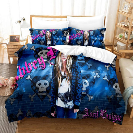 Avril Lavigne Cosplay Bedding Sets Quilt Covers