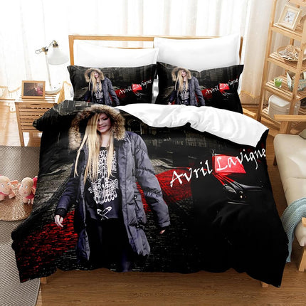 Avril Lavigne Cosplay Bedding Sets Quilt Covers