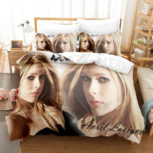 Avril Lavigne Cosplay Bedding Sets Quilt Covers