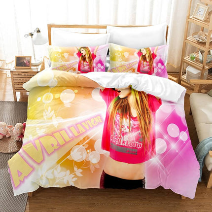 Avril Lavigne Cosplay Bedding Sets Quilt Covers