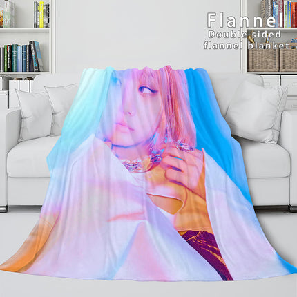 BLACKPINK Soft Flannel Blanket Fleece Throw Blanket Bedding Sets