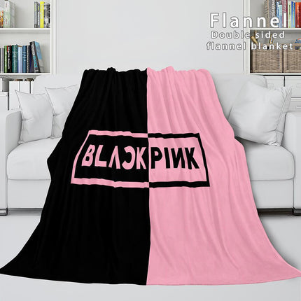 BLACKPINK Flannel Fleece Blanket