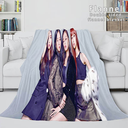 BLACKPINK Flannel Fleece Blanket