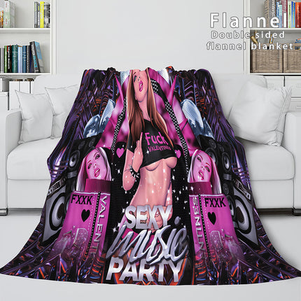 BLACKPINK Soft Flannel Blanket Fleece Throw Blanket Bedding Sets