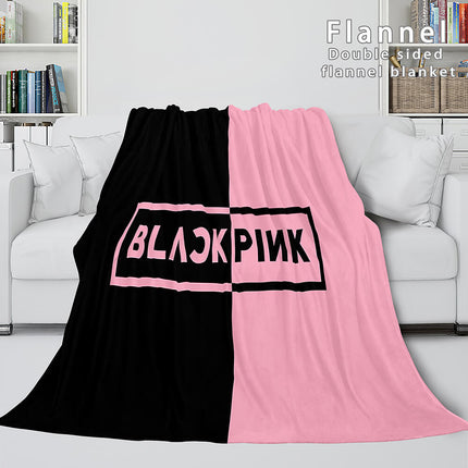 BLACKPINK Soft Flannel Blanket Fleece Throw Blanket Bedding Sets