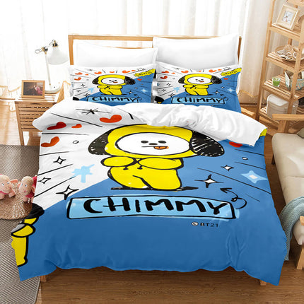 BT21 Bedding Set Quilt Cover Without Filler