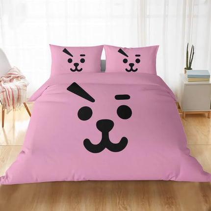 BT21 Bedding Set Quilt Cover Without Filler