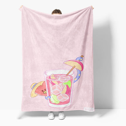 BT21 Flannel Fleece Throw Cosplay Blanket