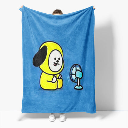 BT21 Flannel Fleece Throw Cosplay Blanket