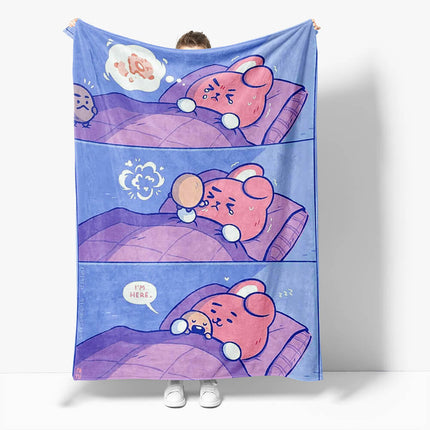 BT21 Flannel Fleece Throw Cosplay Blanket