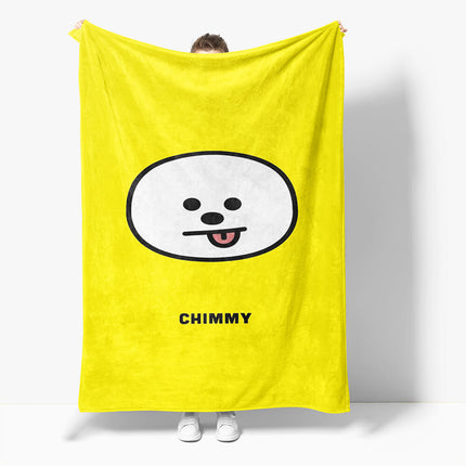 BT21 Flannel Fleece Throw Cosplay Blanket