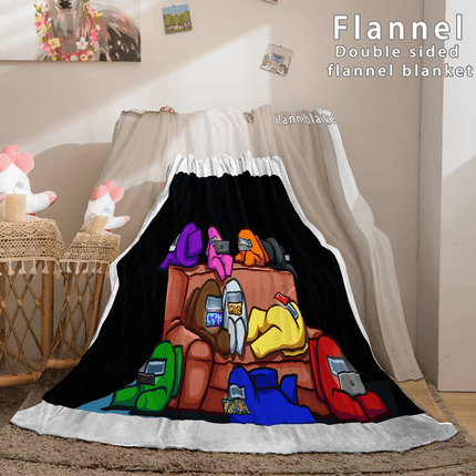 BTS Butter Bangtan Boys Cosplay Flannel Blanket