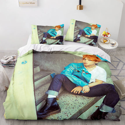 BTS Butter Cosplay Bedding Set Full Quilt Cover Without Filler