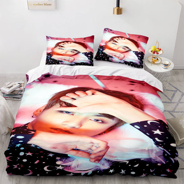BTS Butter Cosplay Soft Bedding Set Quilt Cover Without Filler
