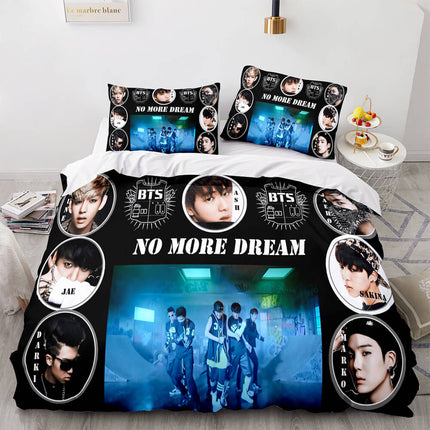 BTS Team Cosplay Bedding Set Quilt Covers Room Decoration