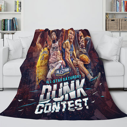 Basketball Team Cosplay Blanket Flannel Fleece Throw