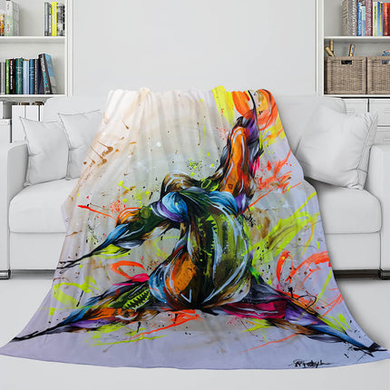 Basketball Team Cosplay Blanket Flannel Fleece Throw