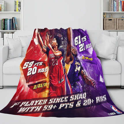Basketball Team Cosplay Blanket Flannel Fleece Throw