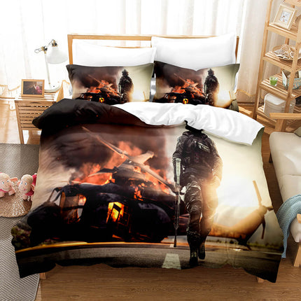 Battlefield Bedding Sets Quilt Covers Without Filler