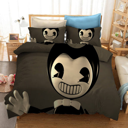 Bendy And The Ink Machine Bedding Set Quilt Cover Without Filler