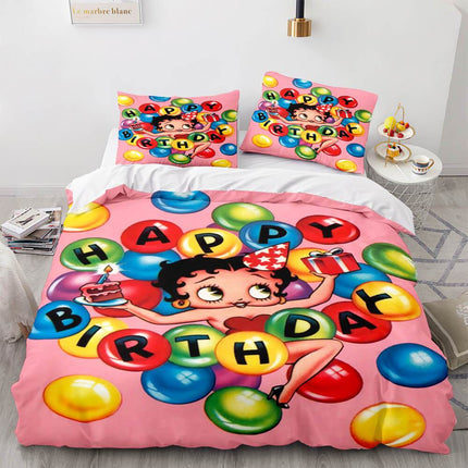 Betty Boop Bedding Set Duvet Cover Bed Sets