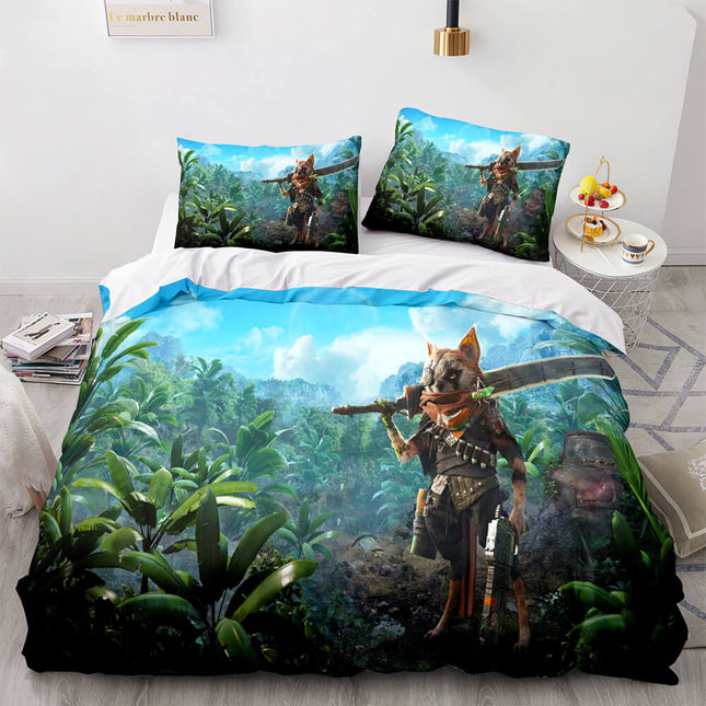 Biomutant Cosplay Bedding Set Quilt Cover Without Filler