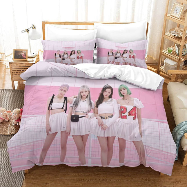 Blackpink Bedding Sets Pattern Quilt Cover Without Filler