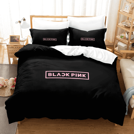 Blackpink Cosplay Bedding Set Quilt Covers Without Filler