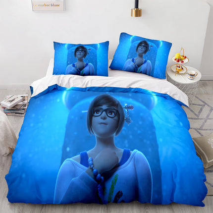 Blackwatch Mercy Overwatch Cosplay Bedding Set Quilt Covers Without Filler