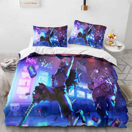 Blackwatch Mercy Overwatch Cosplay Bedding Set Quilt Covers Without Filler