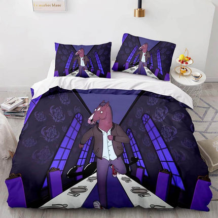 BoJack Horseman Bedding Set Quilt Duvet Cover Bedding Sets