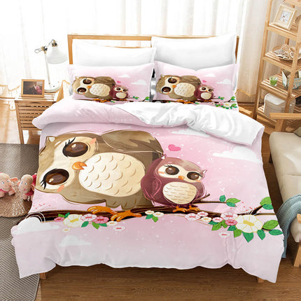 Cartoon Animals Cosplay Bedding Sets Quilt Covers Without Filler