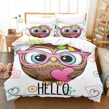 Cartoon Animals Cosplay Bedding Sets Quilt Covers Without Filler