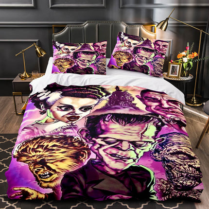 Cartoon The Monster Squad Bedding Set Quilt Duvet Cover Bedding Sets