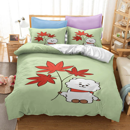 Cartoon image Cosplay Bedding Set Quilt Covers Without Filler