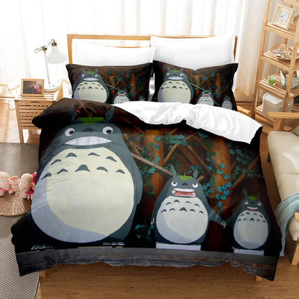 Cartoons MY NEIGHBOR TOTORO Bedding Sets Quilt Cover Without Filler