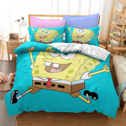 Cartoons SpongeBob SquarePants Bedding Sets Quilt Cover Without Filler