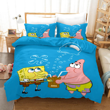 Cartoons SpongeBob SquarePants Bedding Sets Quilt Cover Without Filler