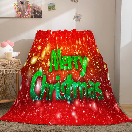 Christmas Flannel Fleece Blanket