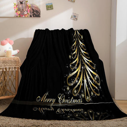 Christmas Flannel Fleece Blanket
