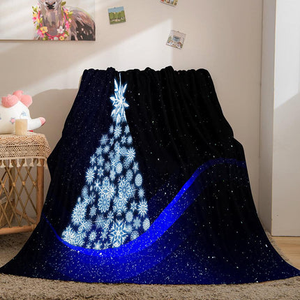 Christmas Flannel Fleece Blanket