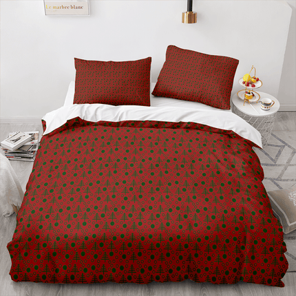 Christmas Santa Claus Bedding Sets Quilt Covers Without Filler