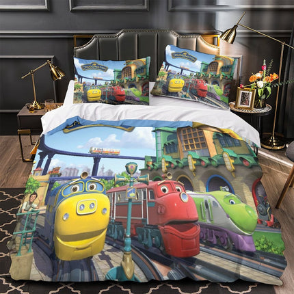 Chuggington Bedding Set Duvet Cover Without Filler