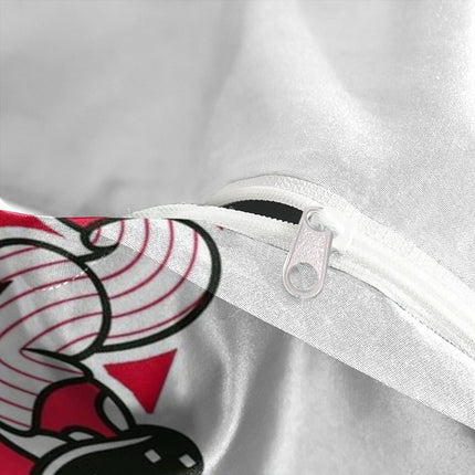 Cincinnati Reds Bedding Set Quilt Cover Without Filler