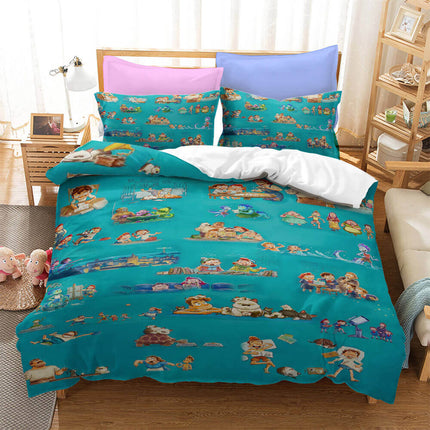 Classic Cartoon Animation Bedding Set Quilt Cover Without Filler
