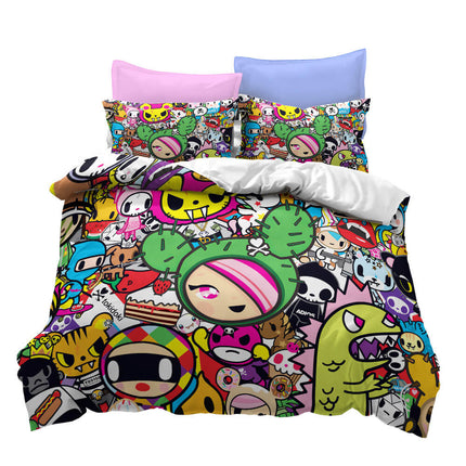 Classic Cartoons Animation Bedding Sets Quilt Cover Without Filler